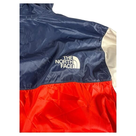 The NORTH FACE Wind Rain Resistant 1/2 Zip HOODED Fanorak JACKET Mens Sz S NEW - Picture 3 of 6